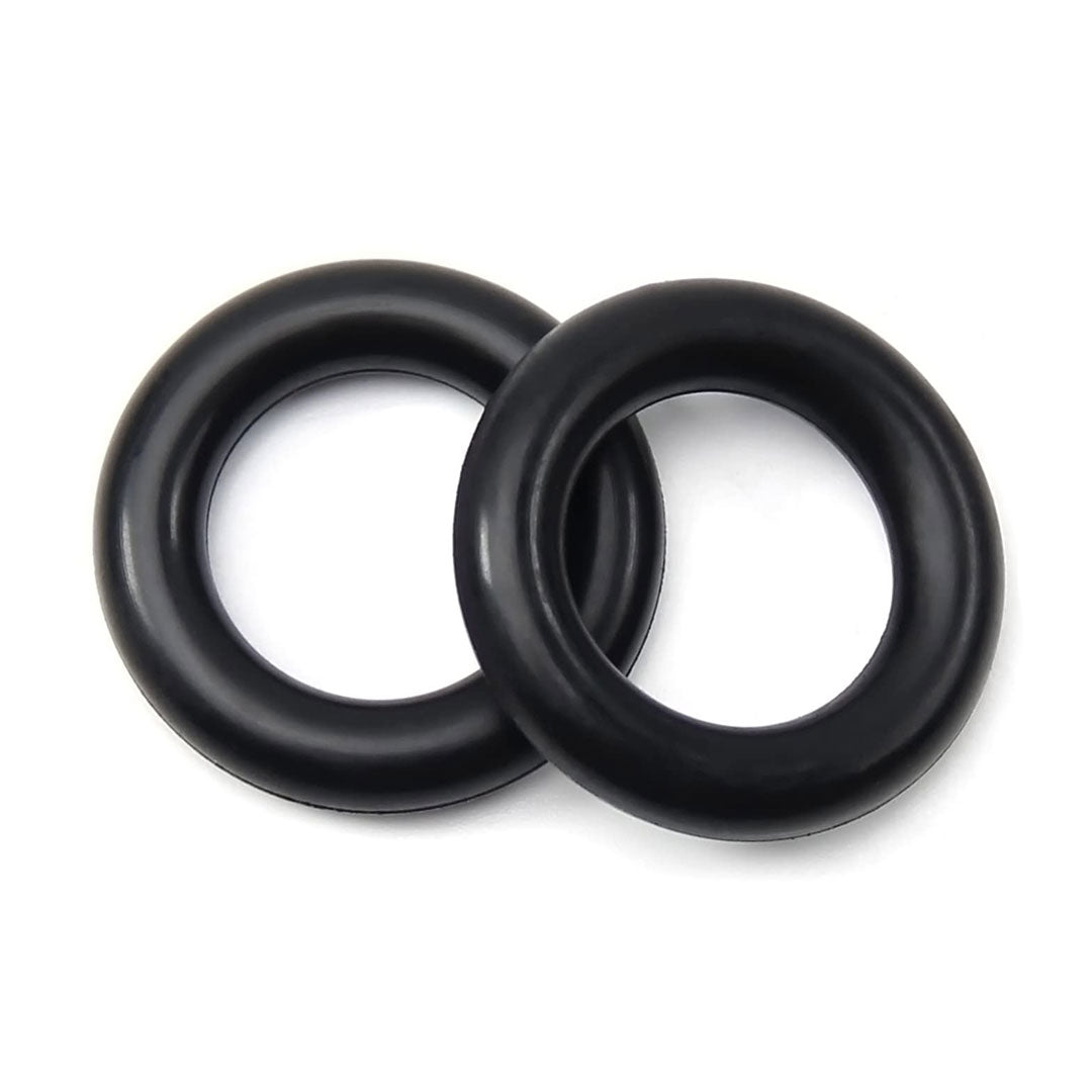 Black rubber O-ring seal for Aqua Pro Vac components ensuring a leak-free fit.