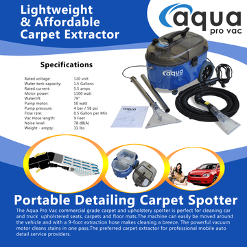 Car Vacuums & Accessories for Car Detailing & Mobile Detailers