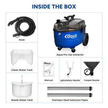 Professional deep cleaning equipment vacuum extractor washing